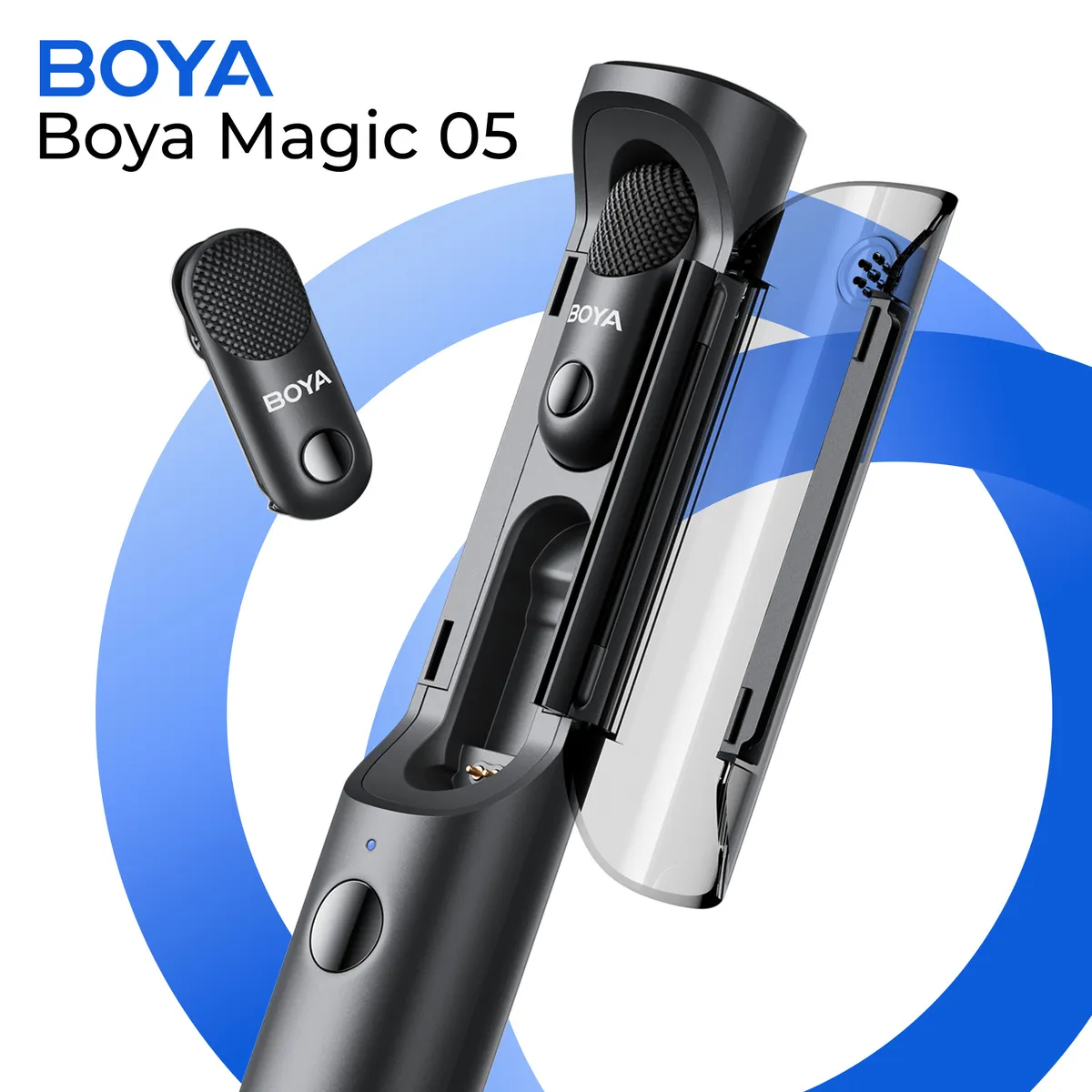 Мікрофон BOYA Magic-05 Type-C Black - мініатюра 2