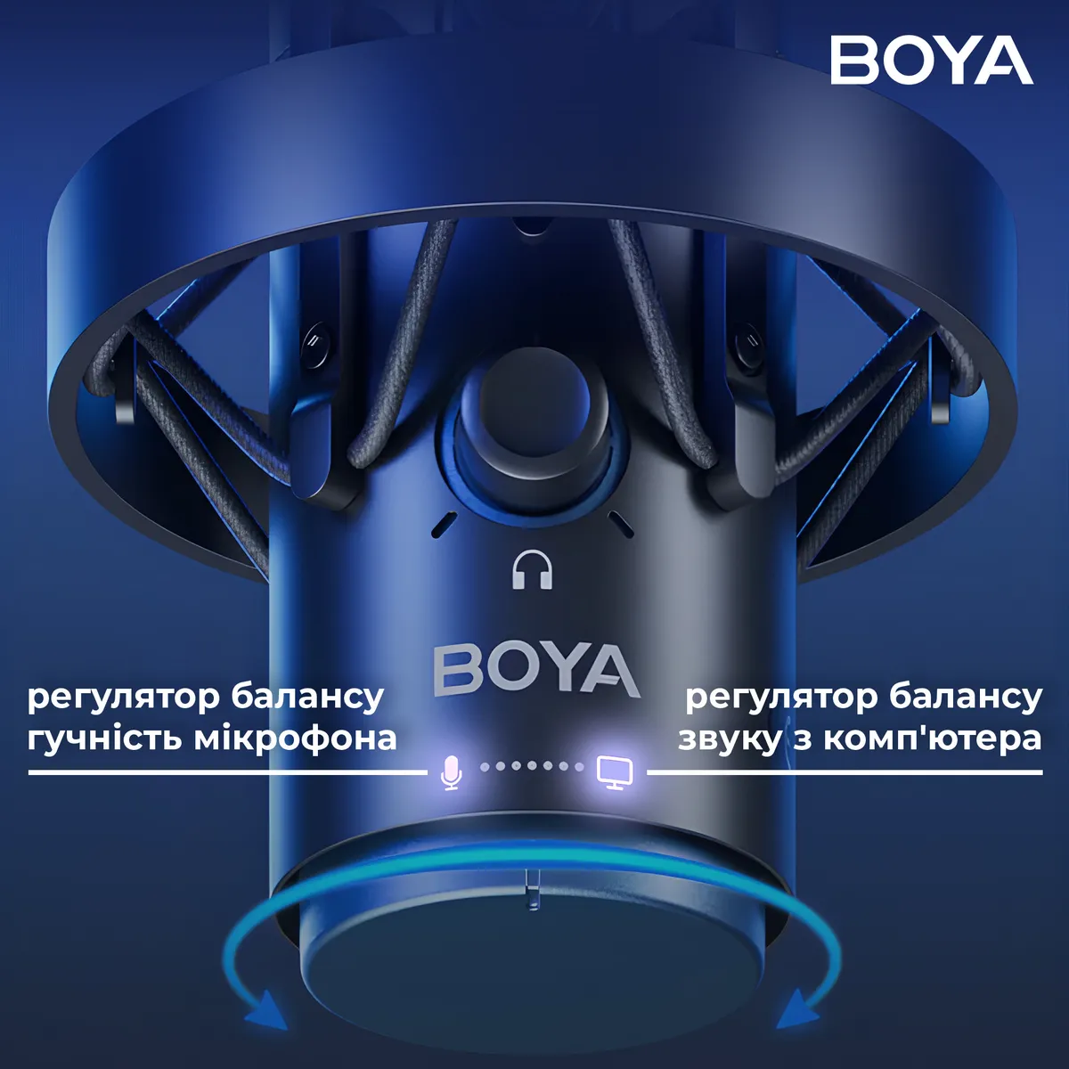 Мікрофон BOYA K5-02 RGB Black - мініатюра 9
