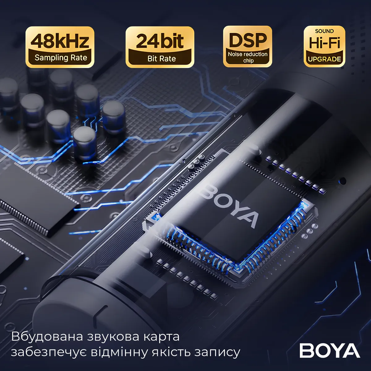 Мікрофон BOYA K9 RGB Black - мініатюра 11