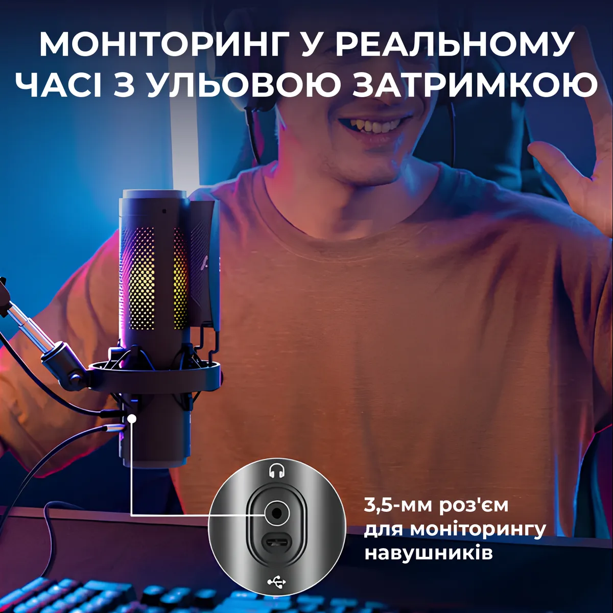 Мікрофон BOYA K9 RGB Black - мініатюра 12