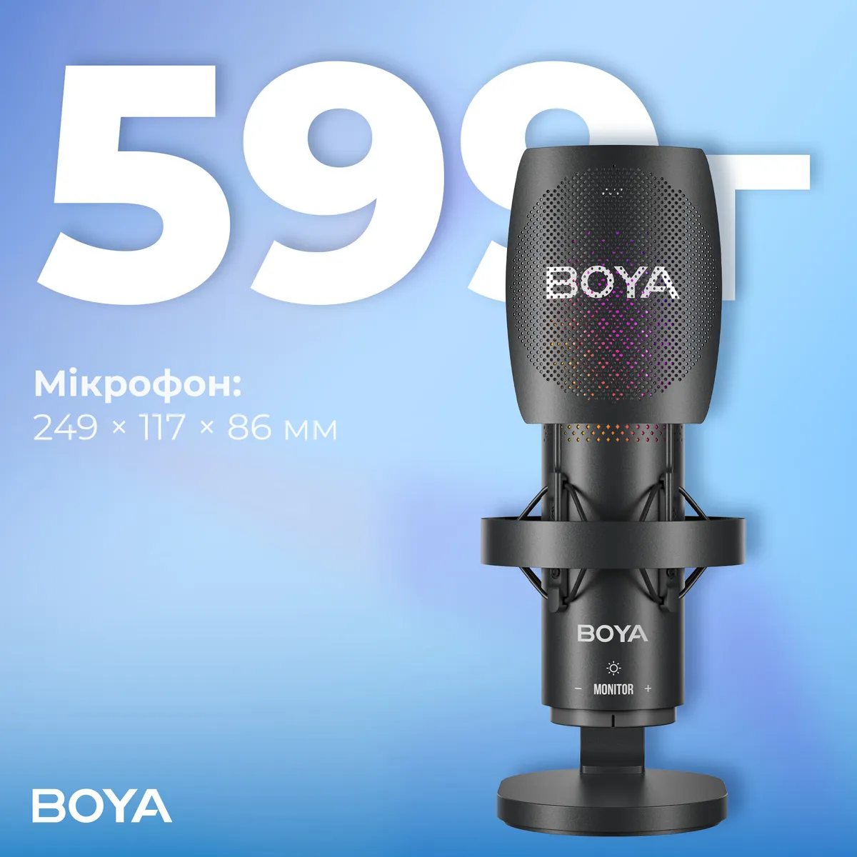 Мікрофон BOYA K9 RGB Black - мініатюра 14