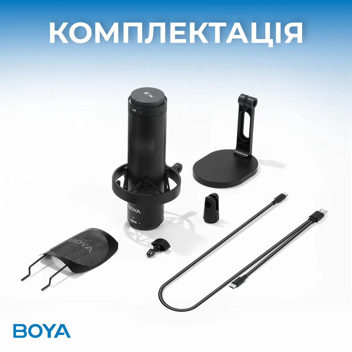 Мікрофон BOYA K9 RGB Black - мініатюра 16