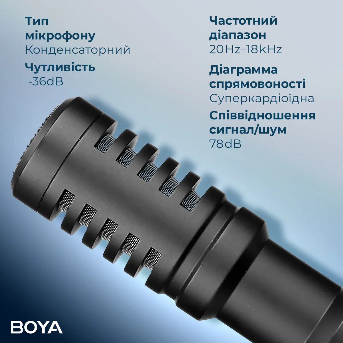 Мікрофон BOYA BY-MM1+ - мініатюра 13