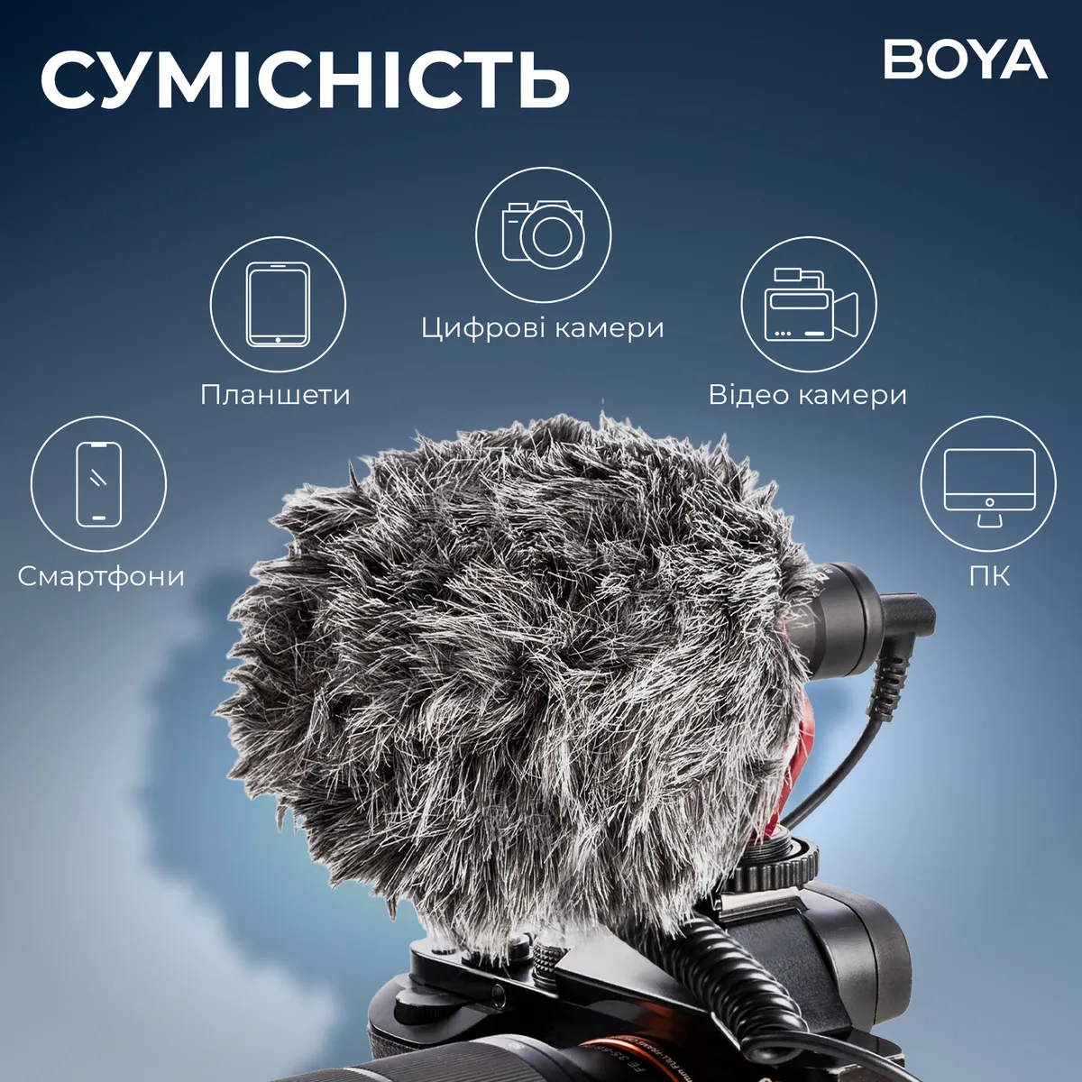 Мікрофон BOYA BY-MM1+ - мініатюра 14