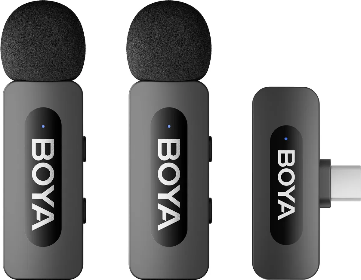 Мікрофон BOYA BY-V30 Type-C Black - мініатюра 3