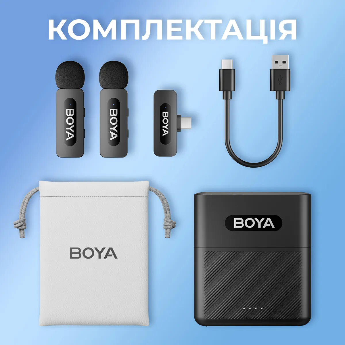Мікрофон BOYA BY-V35 TRS for camera Black - мініатюра 16