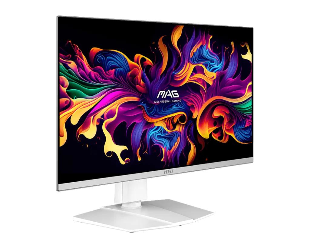 Монітор MSI 26.5" MAG 272QPW QD-OLED X28 White 280Hz - мініатюра 3