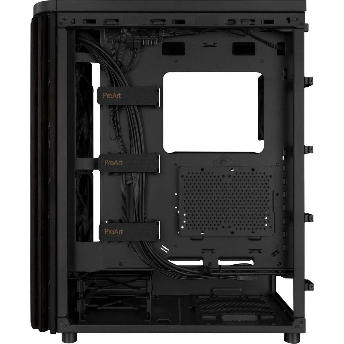 Корпус Asus ProArt PA401 Tempered Glass Black (90DC00M0-B39020) - мініатюра 10