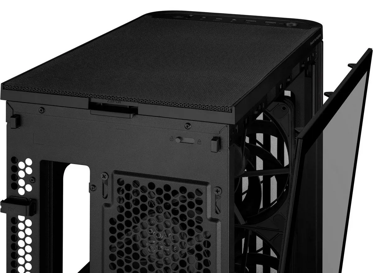 Корпус Asus ProArt PA401 Tempered Glass Black (90DC00M0-B39020) - мініатюра 4