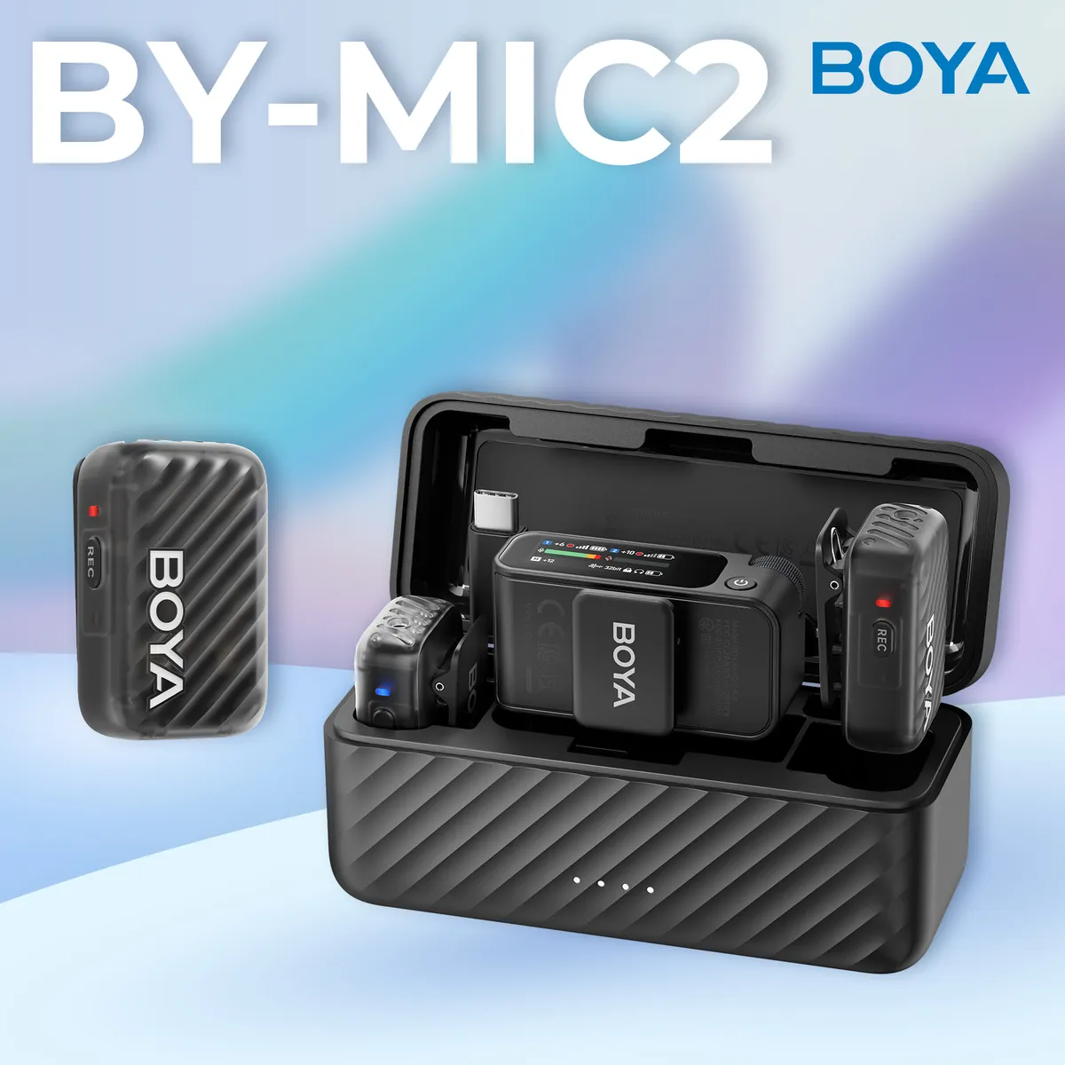 Мікрофон BOYA MIC 2-02 Type-C/TRS Black - мініатюра 5