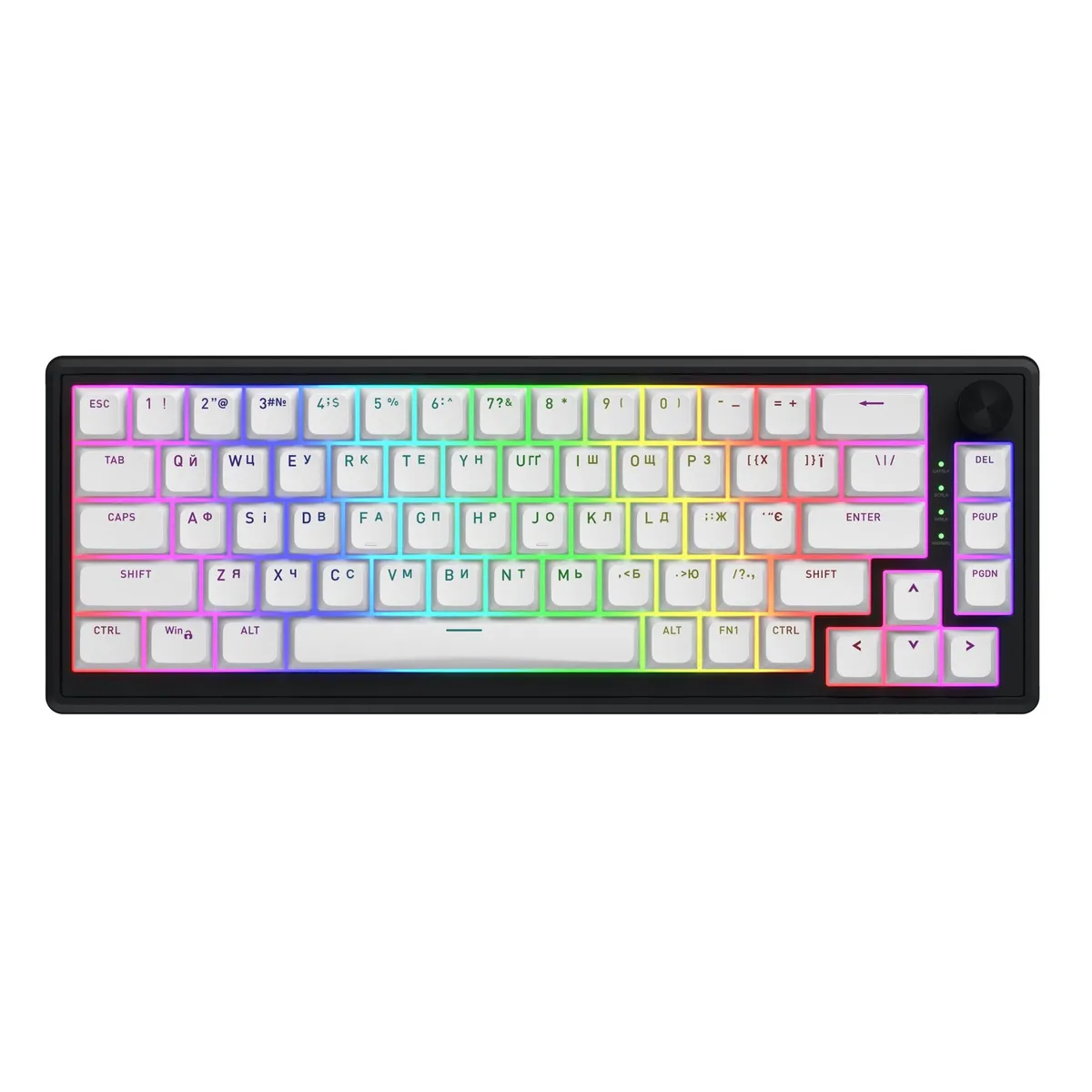 Клавіатура Hator Skyfall 65 MAG Ultra 8K Black/White (HTK1860UA) - зображення 1