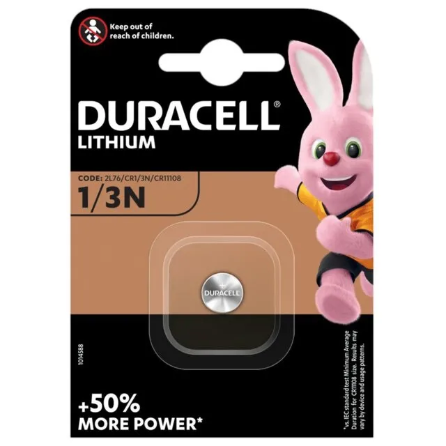 Батарейка Duracell CR1/3N BL 1шт - зображення 1