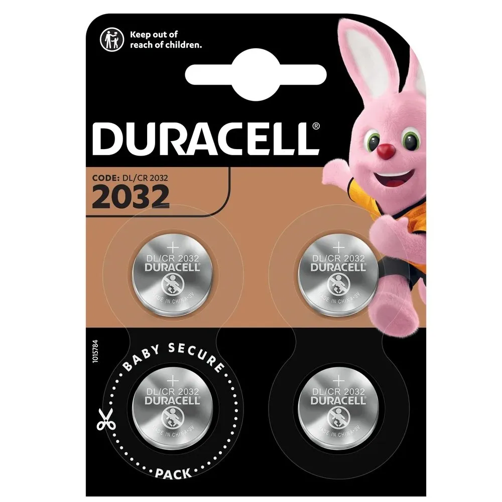 Батарейка Duracell DL 2032 BL 4шт - зображення 1