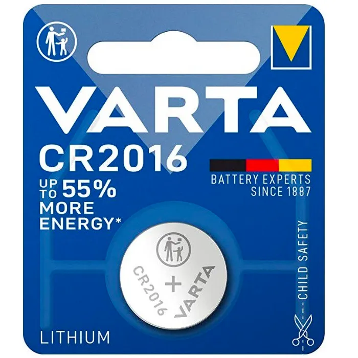 Батарейка Varta Lithium CR2016 BL 1шт - зображення 1