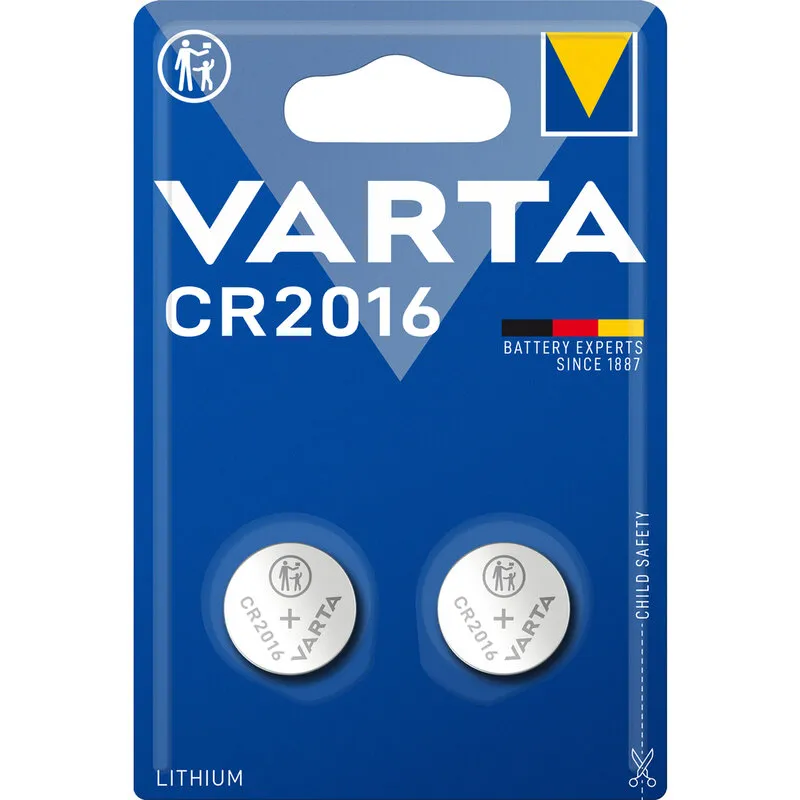 Батарейка Varta Lithium CR2016 BL 2шт - зображення 1