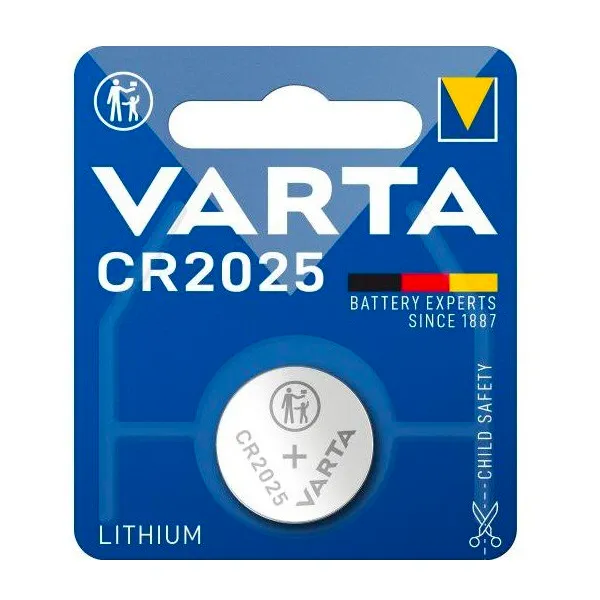 Батарейка Varta Lithium CR2025 BL 1шт