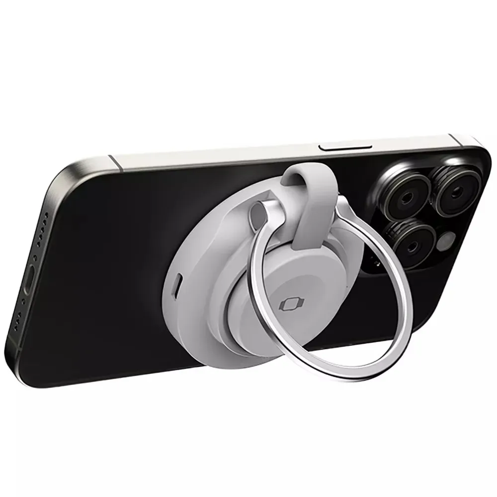 Бездротовий зарядний пристрій Proove Knocker 2 in 1 Qi2 15W White (WSPK15012002) - мініатюра 10