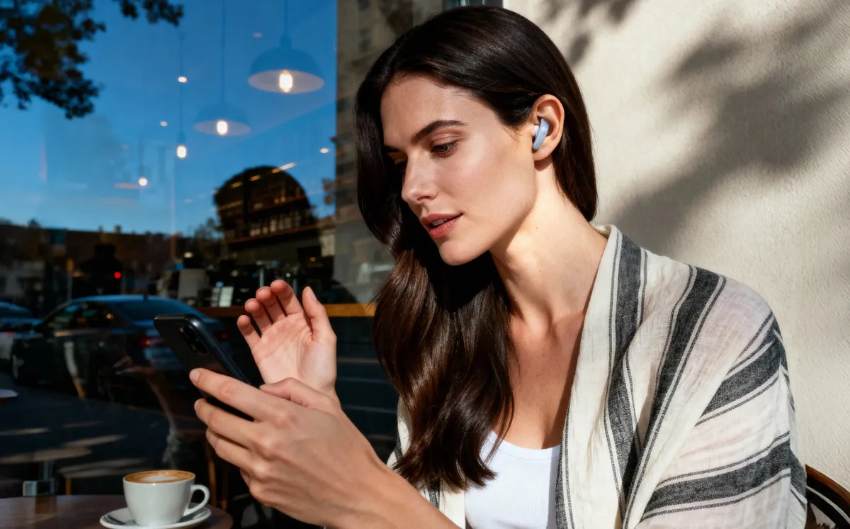 Bluetooth-гарнітура Anker SoundСore Liberty Buds Blue (D1200G31) - мініатюра 22