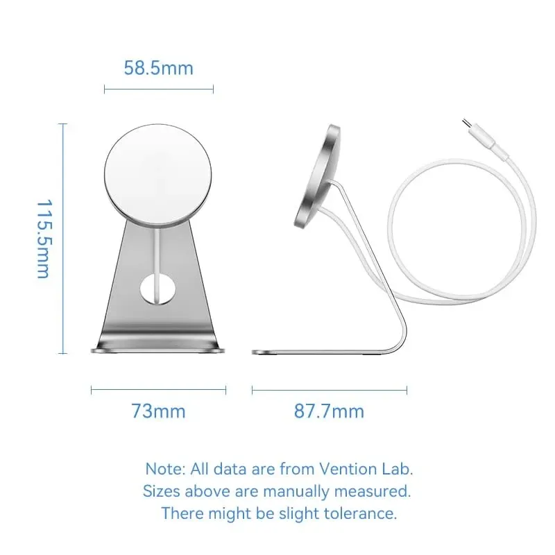 Бездротовий зарядний пристрій Vention 15W Magsafe (FGHIF) - зображення 1