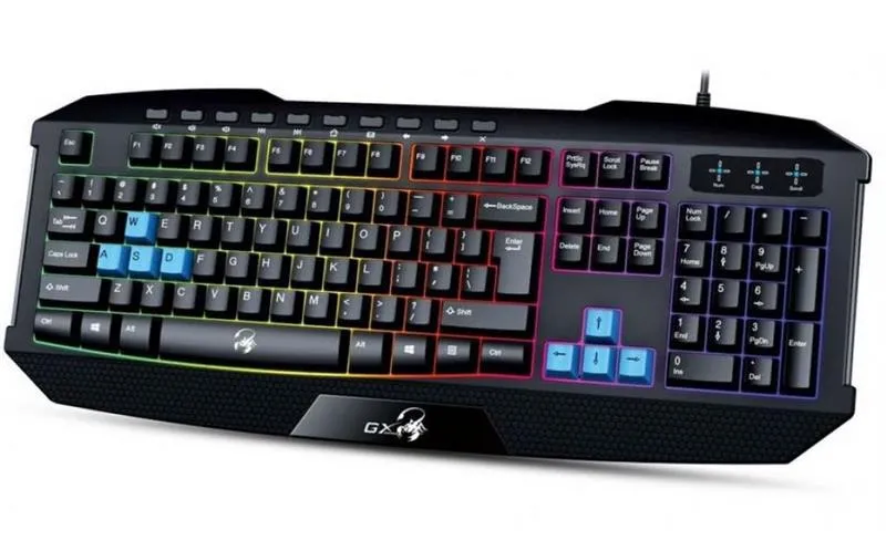 Клавiатура Genius Scorpion K215 Black (31310474105) - мініатюра 2