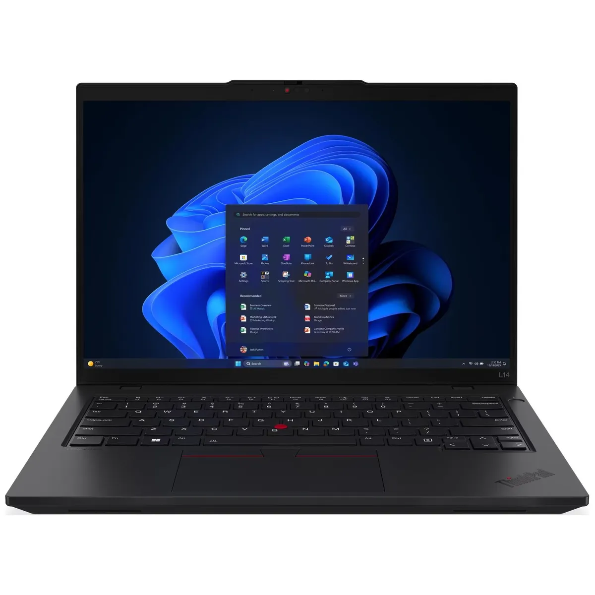Ноутбук Lenovo ThinkPad L14 Gen 6 (21S6003JRA) Black - зображення 1
