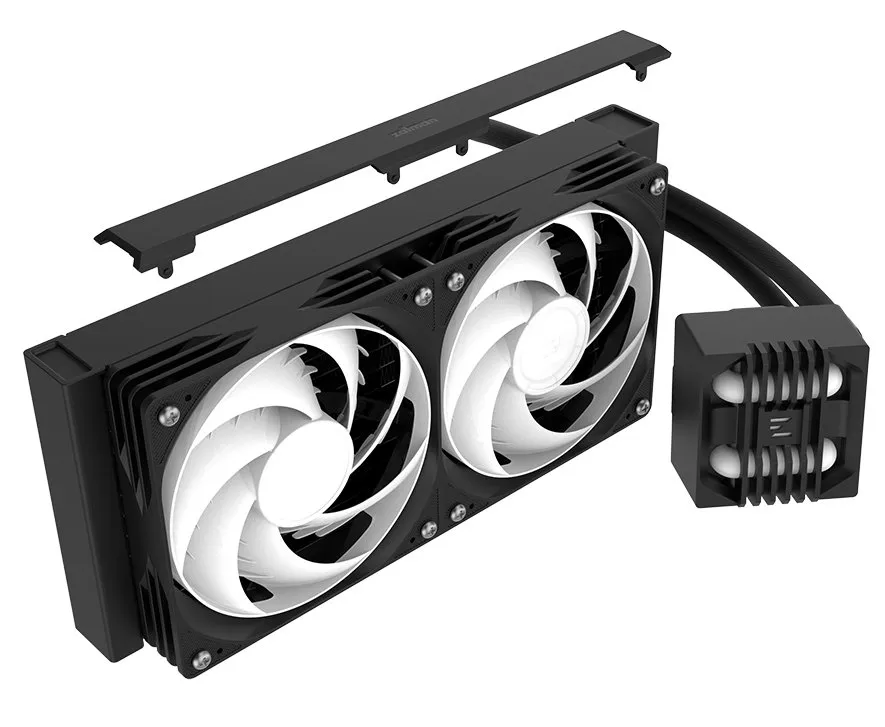Система водяного охолодження Zalman Alpha 2 SE A24 Black - мініатюра 2