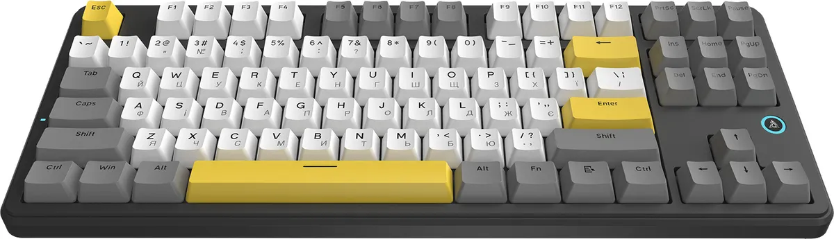Клавіатура Ajazz AK870 V2 Flying Fish Switch Black USB-C (AK870-V2-FF-BGY) - мініатюра 2