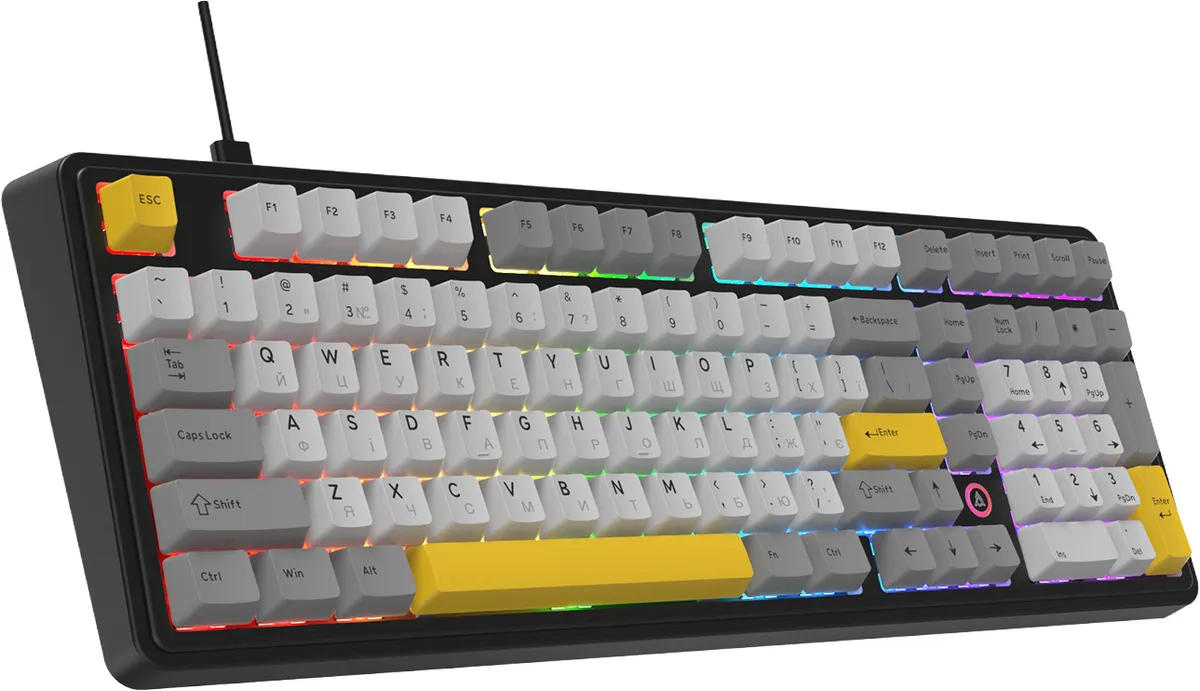 Клавіатура AjazzAK980 Magnetic Switch Black USB-C (AK980-MAX-M-BGY) - мініатюра 3