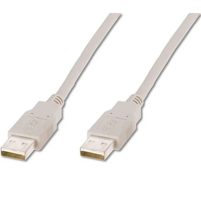 Кабель Atcom USB - USB V 2.0 (M/M), 1.8 м, white (16614) пакет - зображення 1
