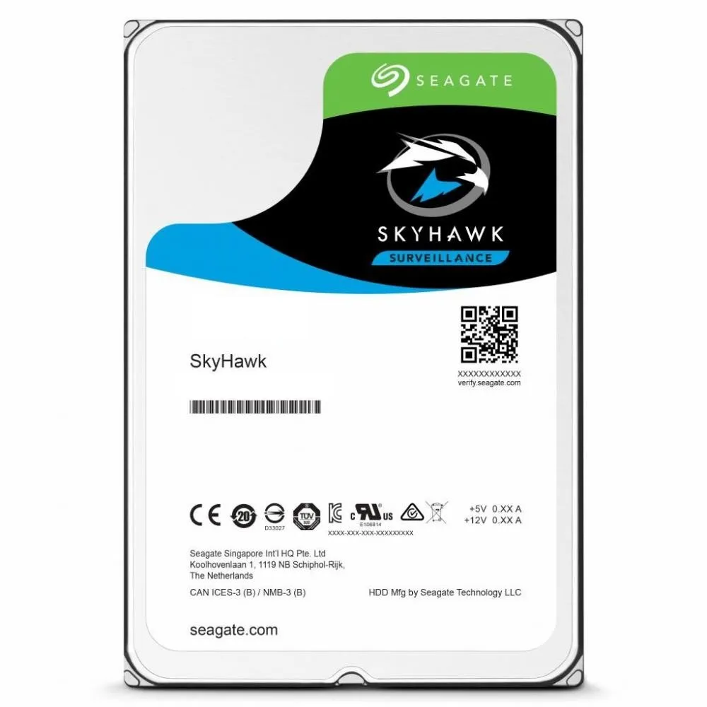 Накопичувач HDD SATA 4.0TB Seagate SkyHawk Surveillance 7200rpm 256MB (ST4000VX005) - зображення 1