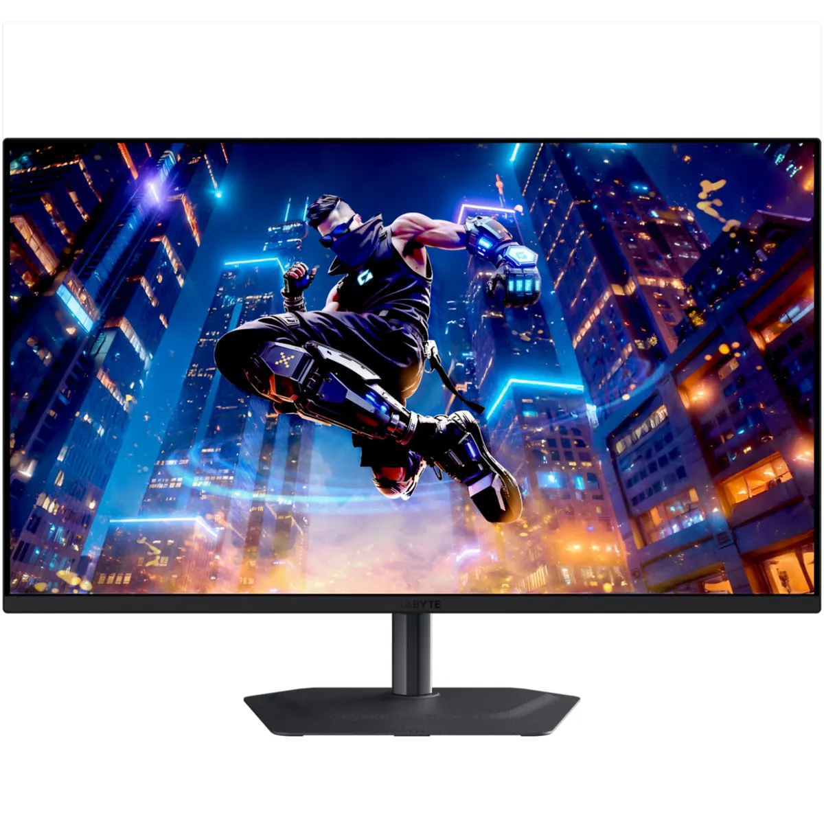 Монітор Gigabyte 31.5" Gaming MO32U2 QD-OLED Black 240Hz - зображення 1