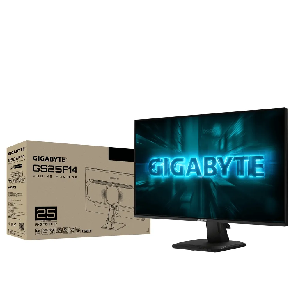 Монітор Gigabyte 24.5" Gaming GS25F14 IPS Black 144Hz - мініатюра 15