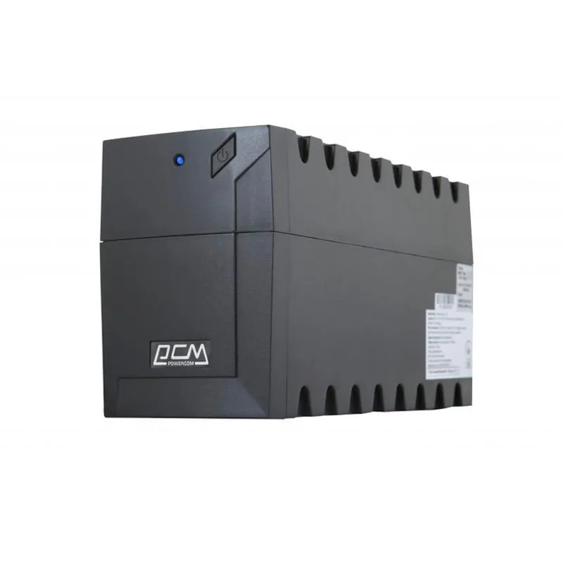 Джерело безперебійного живлення Powercom RPT-1000A, Lin.int., AVR, 3 x евро, пластик (00210191) - мініатюра 2