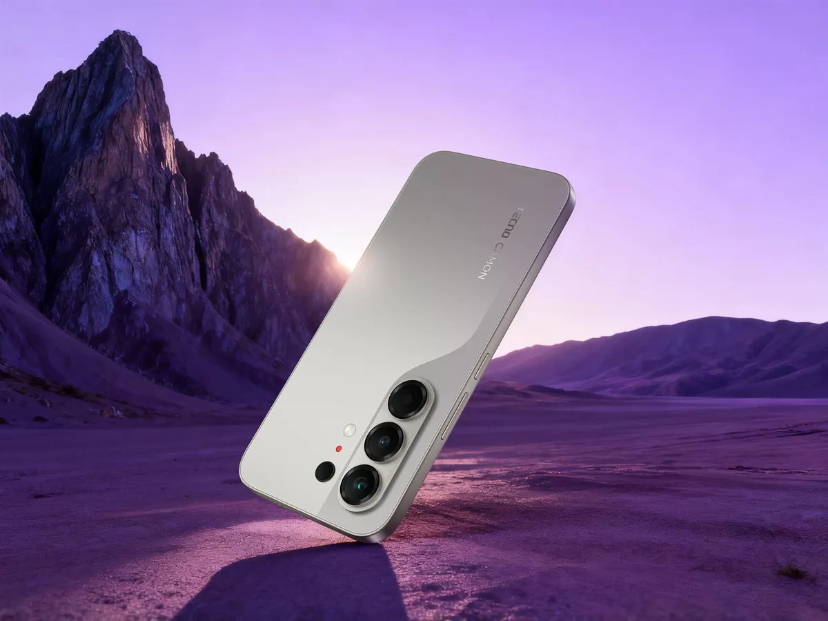 Смартфон Tecno Camon 50 (CN5) 12/256GB Nebula Titanium (4894947116230) - мініатюра 13