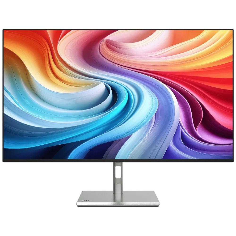Монітор Acer 31.5" PE320QKXsmiiphuzx (UM.JP0EE.X05) QD-OLED Silver 240Hz - зображення 1