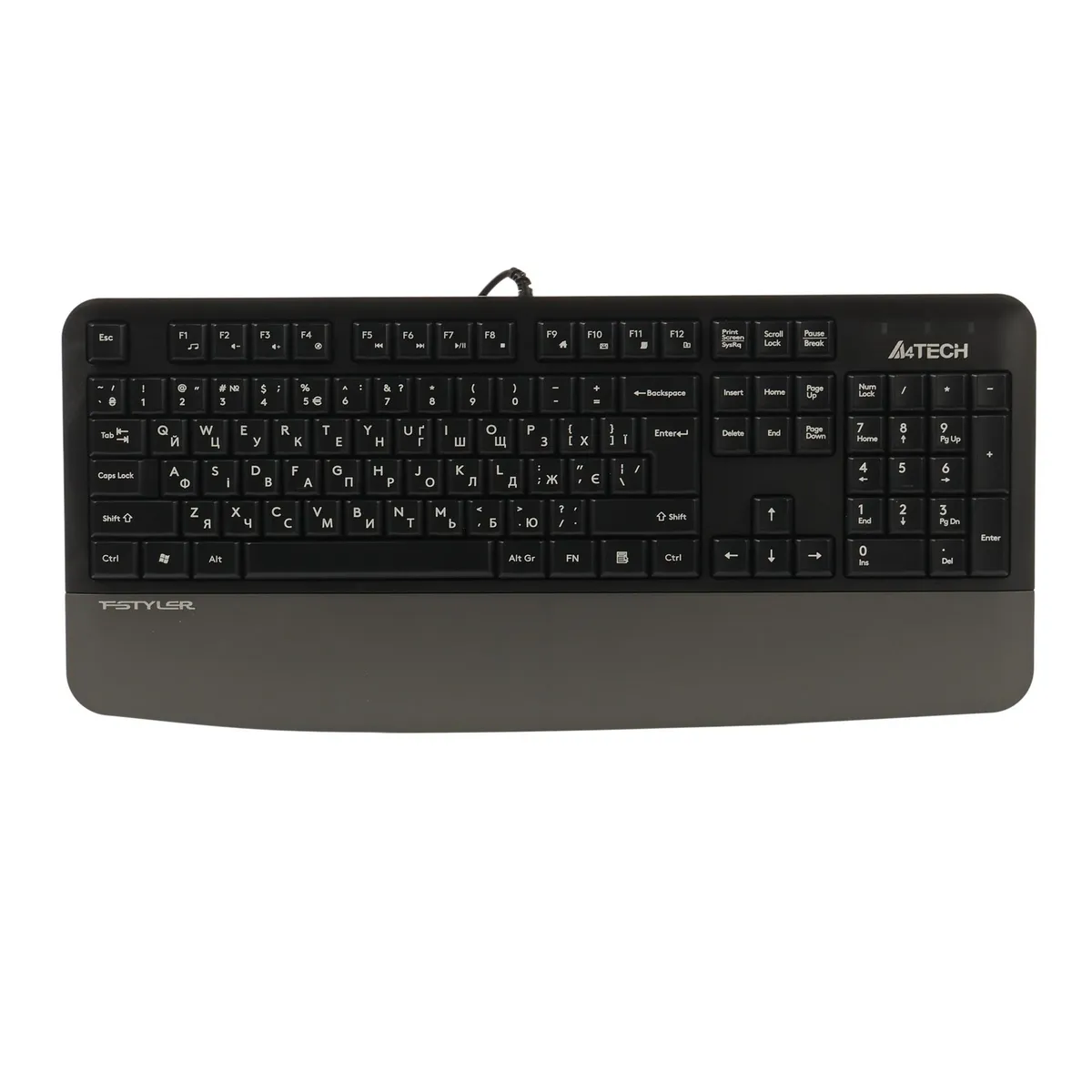 Клавіатура A4Tech FK20 Grey - мініатюра 3