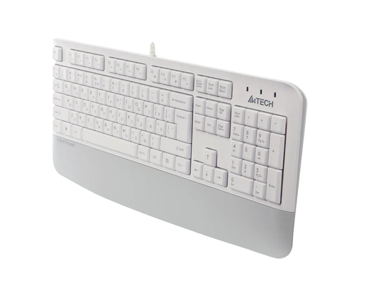 Клавіатура A4Tech FK20 White - зображення 1