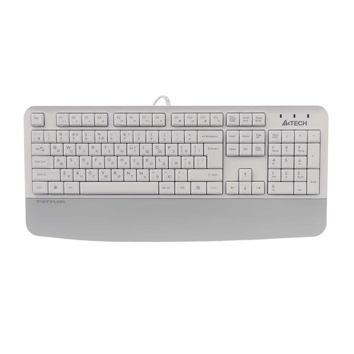 Клавіатура A4Tech FK20 White - мініатюра 3