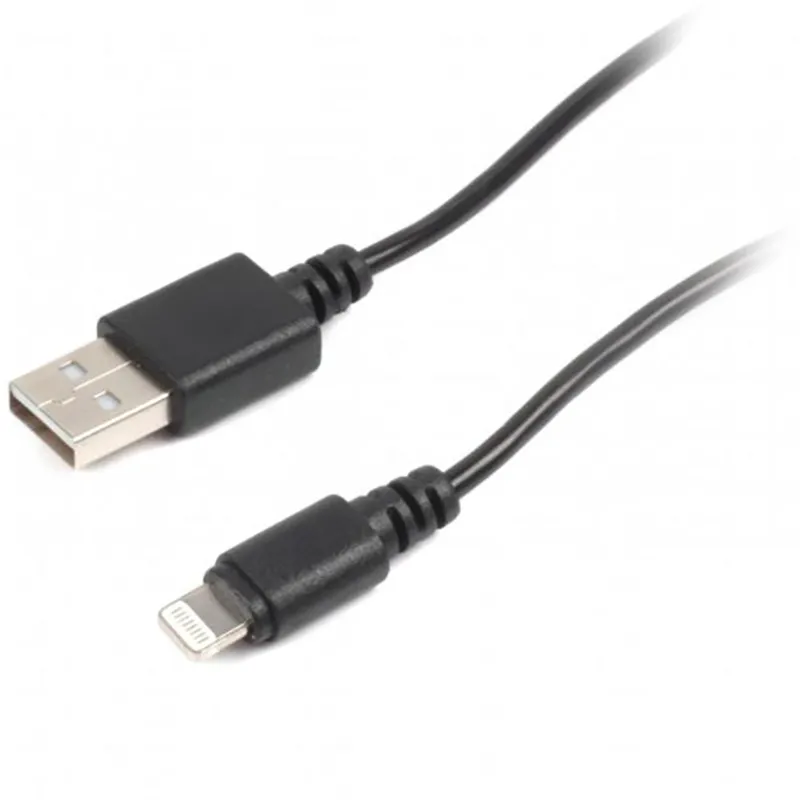 Кабель Cablexpert USB - Lightning (M/M), 1 м, Black (CC-USB2-AMLM-1M) - мініатюра 2