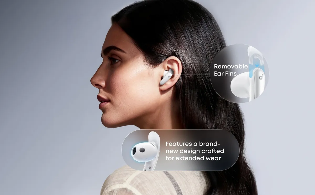 Bluetooth-гарнітура Anker SoundСore Liberty Buds White (D1200G21) - мініатюра 8
