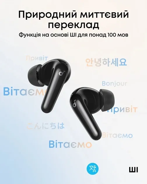 Bluetooth-гарнітура Anker SoundCore R60i NC Black (D1202G11) - мініатюра 10