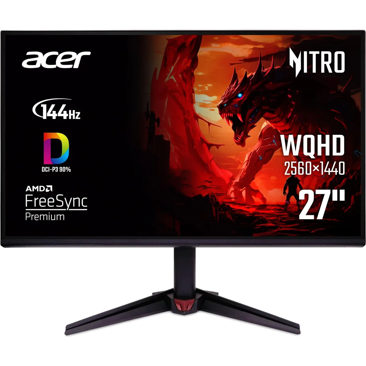Монітор Acer 27" VG270UP6bmiipx (UM.HV0EE.609) IPS Black 144Hz - зображення 1