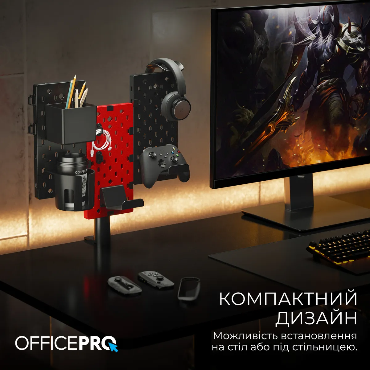 Органайзер OfficePro DO640B Black/Red - мініатюра 6
