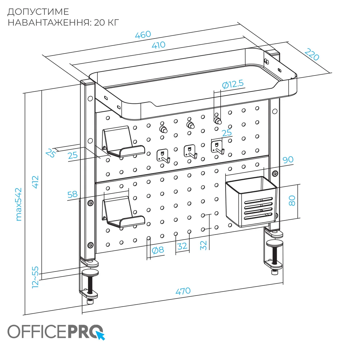 Органайзер OfficePro DO1040B Black - мініатюра 17
