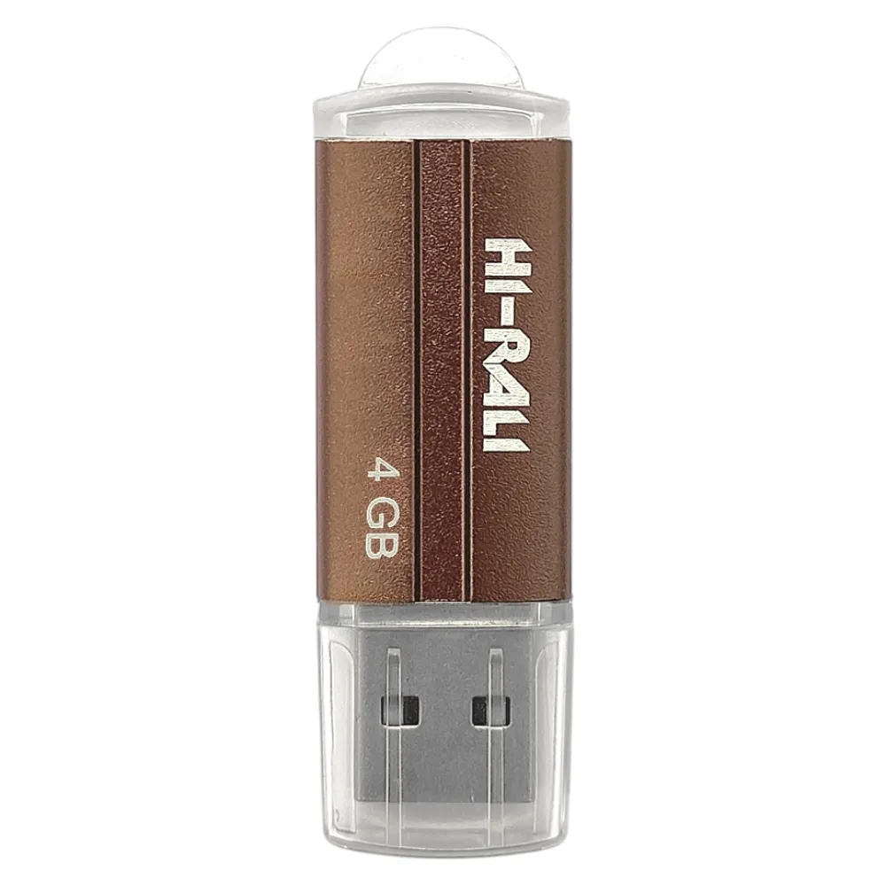 Флеш-накопичувач USB 4GB Hi-Rali Corsair Series Bronze (HI-4GBCORBR) - зображення 1