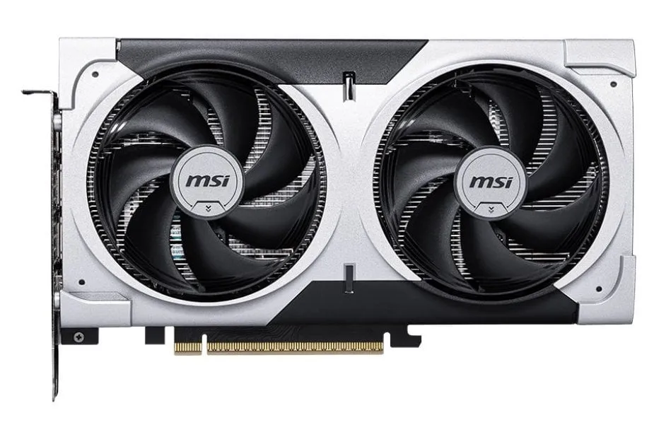 Відеокарта GF RTX 5060 Ti  8GB GDDR7 Ventus 2X OC Plus MSI (GeForce RTX 5060 Ti 8G VENTUS 2X OC PLUS) - мініатюра 2