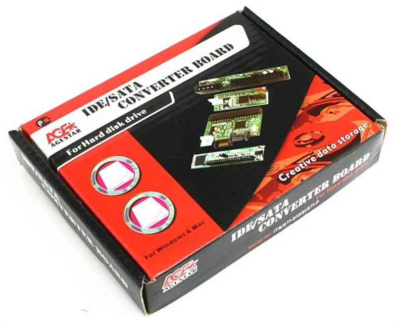 Конвертер Agestar ISSI IDE-SATA/SATA-IDE - мініатюра 2