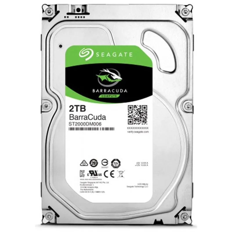 Накопичувач HDD SATA 2.0TB Seagate BarraCuda 7200rpm 64MB (ST2000DM006) гар. 12 мiс. - зображення 1