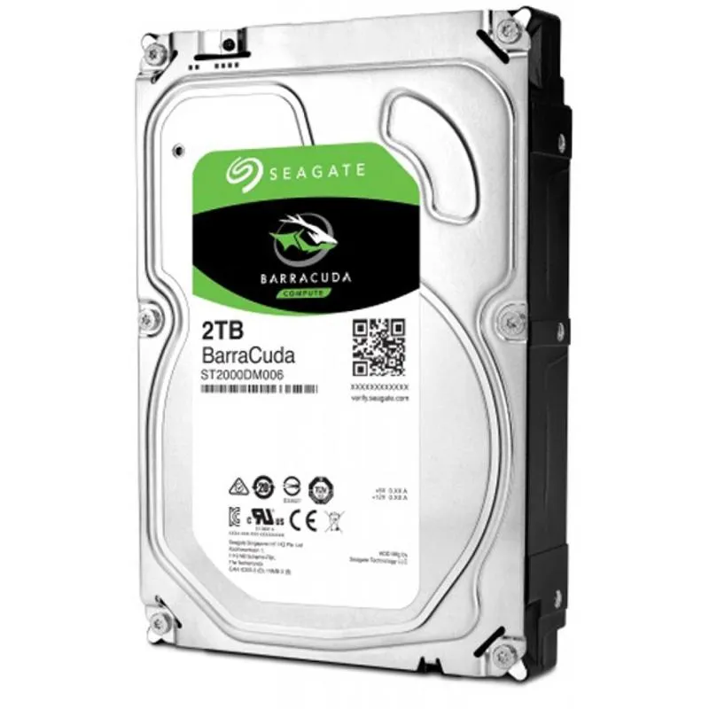 Накопичувач HDD SATA 2.0TB Seagate BarraCuda 7200rpm 64MB (ST2000DM006) гар. 12 мiс. - мініатюра 2