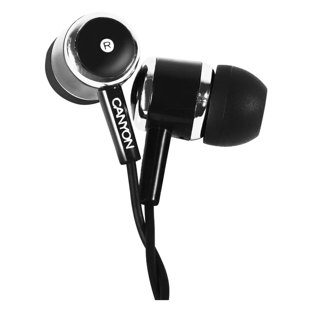 Гарнітура Canyon CNE-CEPM01B Black - мініатюра 4